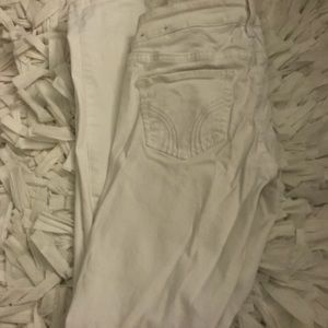 Hollister White Jeans